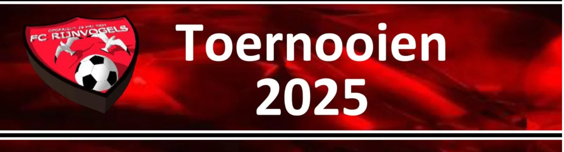 Banner - FC Rijnvogels Avondtoernooi - FC Rijnvogels - Katwijk