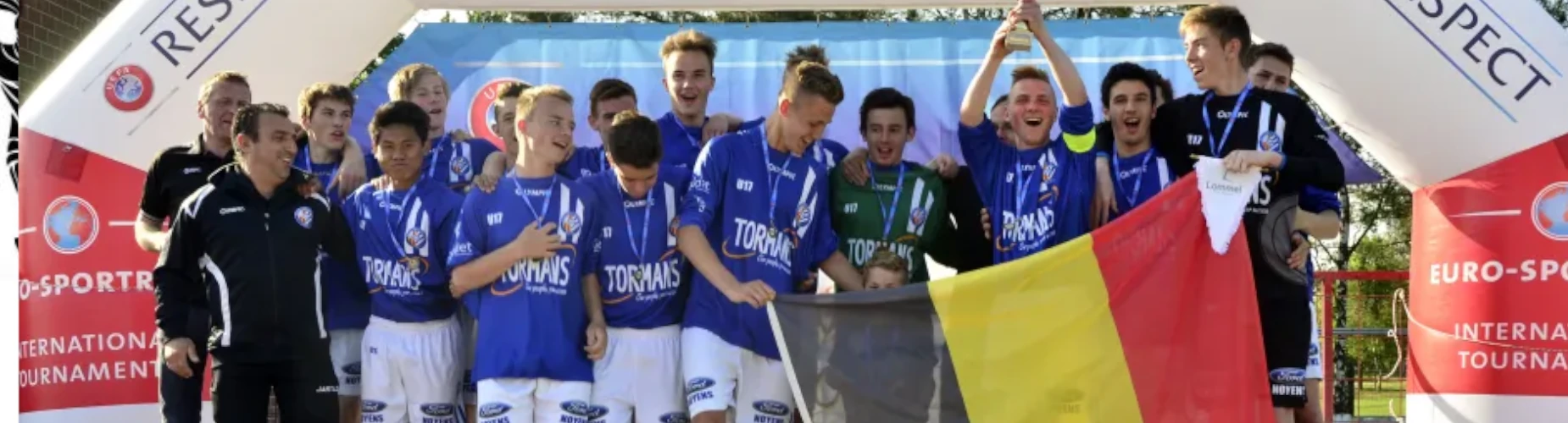 Banner - BVDM tornooi Heule - KdNS Heule - Brugge