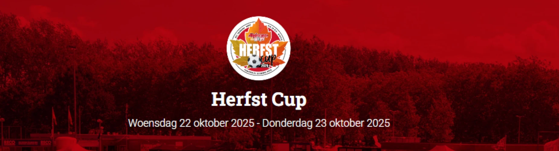 Banner - Herfst Cup 2025 - Alphense Boys - Alphen aan den Rijn