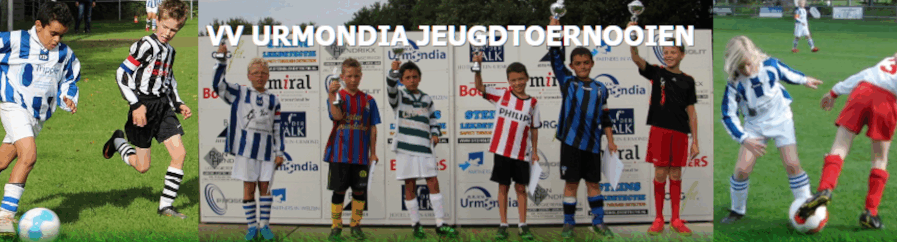 Banner - vv Urmondia Internationaal Jeugdtoernooi 2025 - VV Urmondia - Urmond