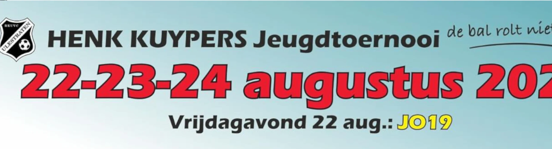 Banner - RKUVC Henk Kuypers Jeugdtoernooi 2025 - VVS’46 - Spanbroek