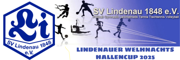 Banner - Lindenauer Welhnachts Hallencup 2025 - SV Lindenau 1848 - Leipzig