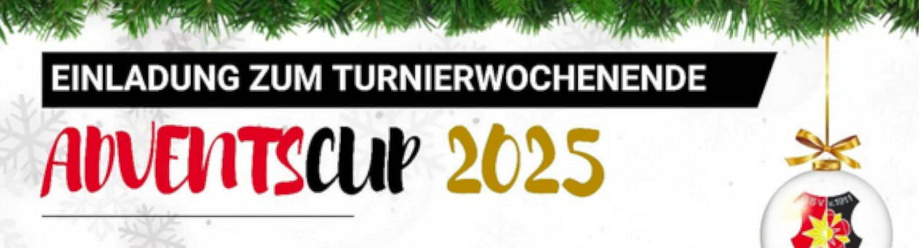 Banner - AdventsCup 2025 - RSV v. 1911 Barntrup e.V. - Barntrup