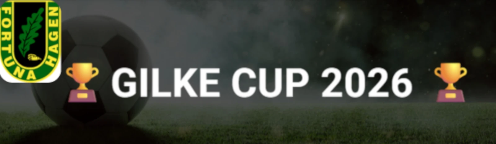 Banner - D Jugend - Gilke Cup 2026 - SV Fortuna Hagen 1910 e.V - Hagen-Haspe