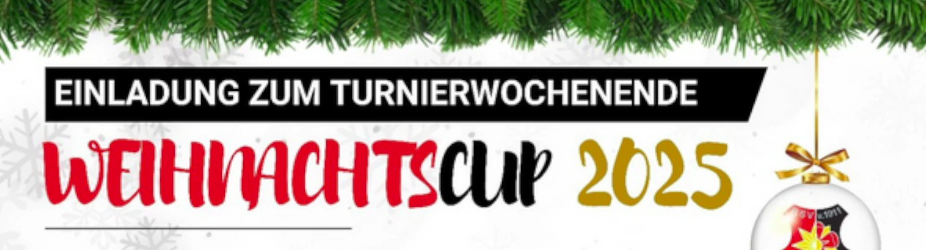 Banner - WeihnachtsCup 2025 - RSV v. 1911 Barntrup e.V. - Barntrup