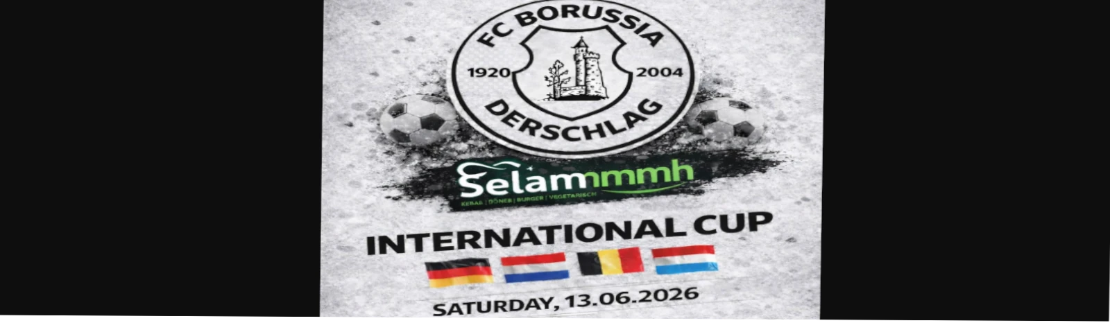 Banner - Selammmh International U9 Football Tournament - Borussia Derschlag e.V - Gummersbach