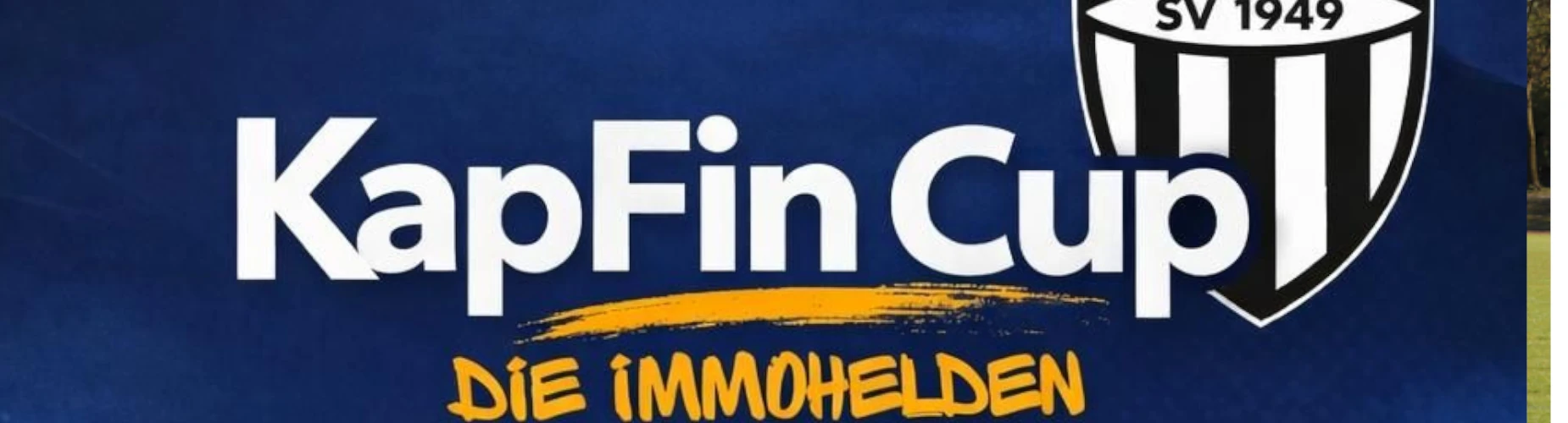 Banner - KapFin Cup - SV Hambühren Herrenfußbal - Hambühren