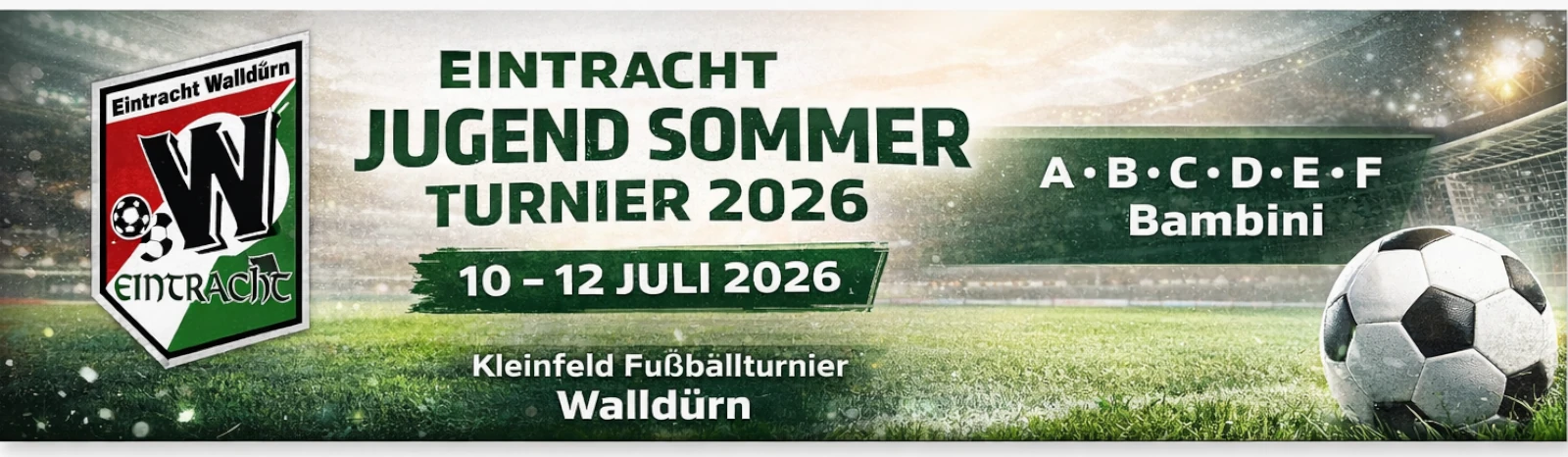 Banner - Eintracht Walldürn - Walldürn
