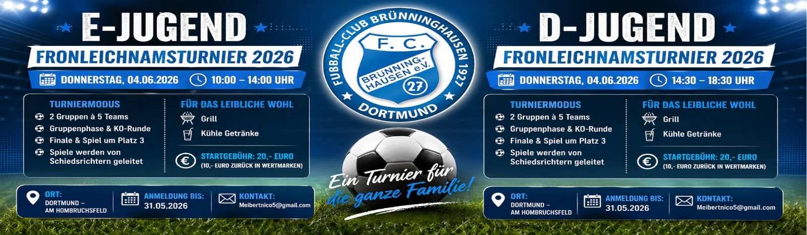 Banner - FC Brünninghausen - Dortmund
