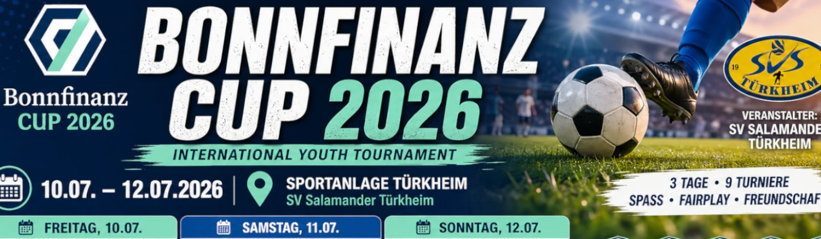 Banner - SV Salamander Türkheim - Türkheim