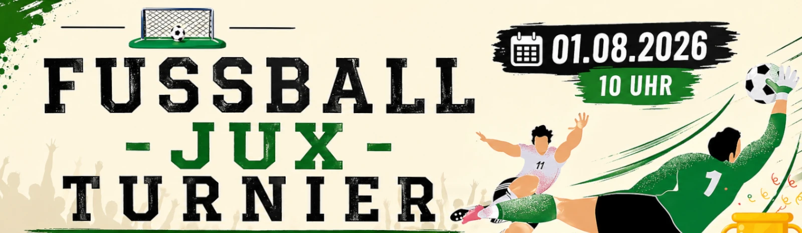 Banner - Fußball-Jux-Turnier 2026 - Hansestadt Wipperfürth - Wipperfürth