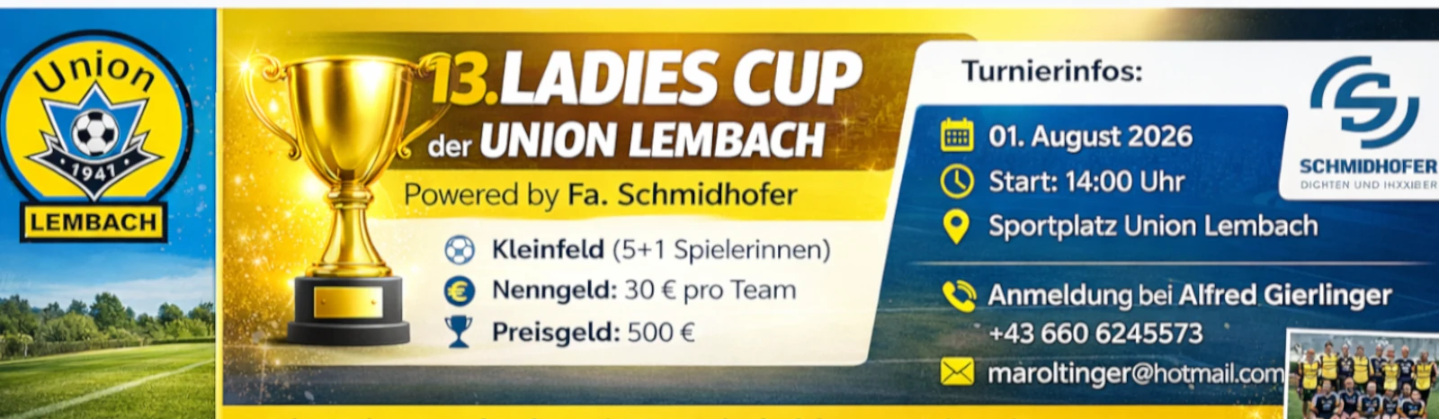 Banner - Union Lembach - Niederkappel