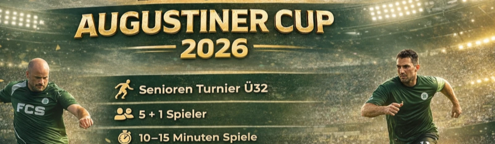 Banner - Schwabinger Senioren Cup 2026 - FC Schwabing 1956 - München