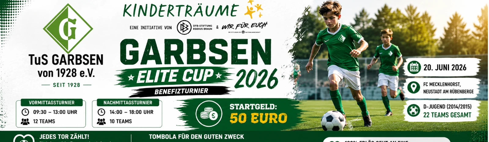 Banner - Garbsen Elite Cup 2026 - TuS Garbsen von 1928 e.V - Garbsen