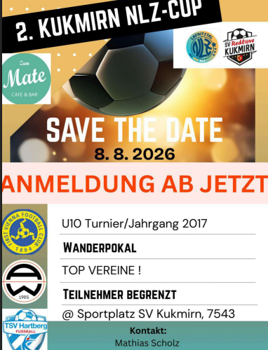 Banner - 2. Kumirn NLZ Cup - SV Redlove Kukmirn - Kukmirn