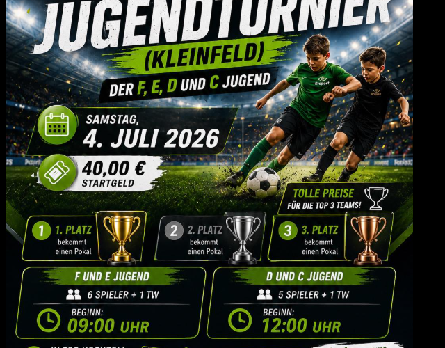 Banner - Ersport Jugendturnier (Kleinfeld) - TSG Hochzoll - Augsburg