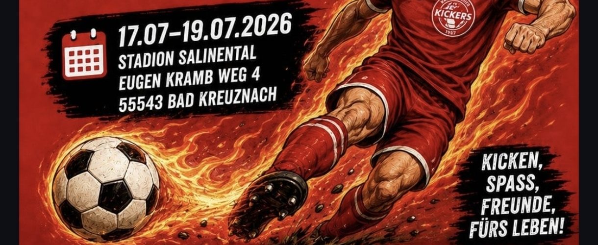 Banner - SummerJam 2026 der Kreuznacher Kickers - FV Kreuznacher Kickers 1987 e.V - Bad Kreuznach