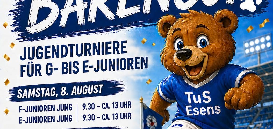Banner - Bärencup TuS Esens 2026 - TuS Esens - Esens